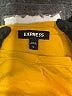 Express 100% Cotton Yellow Short Sleeve Top Size XL - photo 7
