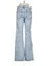 Express Hearts Blue Jeans Size 0R - photo 2
