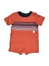 Tea 100% Cotton Orange Short Sleeve Outfit Size Newborn - photo 1