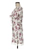 Forever 21 Floral Ivory Casual Dress Size M - photo 5