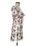 Forever 21 Floral Ivory Casual Dress Size M - photo 4