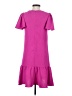 DKNY 100% Polyester Solid Pink Casual Dress Size 4 - photo 2