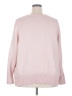 Roaman's 100% Polyester Pink Pullover Sweater Size 22 (1X) - photo 2