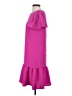 DKNY 100% Polyester Solid Pink Casual Dress Size 4 - photo 5