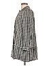 Reserved Checkered-gingham Black 3/4 Sleeve Blouse Size L - photo 5