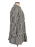 Reserved Checkered-gingham Black 3/4 Sleeve Blouse Size L - photo 4