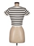 Jo & Co Ivory Short Sleeve Turtleneck Size Med - Lg - photo 2