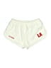 Zara Graphic Ivory Athletic Shorts Size L - photo 1