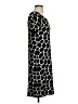 Talbots Graphic Black Cocktail Dress Size S - photo 4