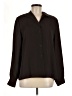 Doncaster Collection 100% Polyester Brown Long Sleeve Blouse Size 8 - photo 1