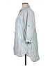 Khakis & Co 100% Lyocell Stripes Blue 3/4 Sleeve Button-Down Shirt Size XL - photo 5