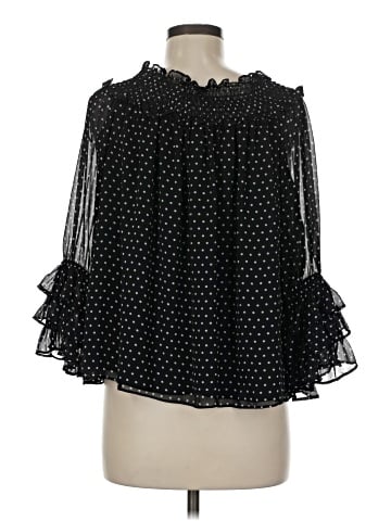 CeCe 3/4 Sleeve Blouse (view 2)