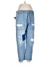 Sandrine Rose 100% Cotton Color Block Blue Jeans Size 29 waist - photo 1