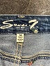 Seven7 Stars Blue Denim Shorts Size 16 - photo 3