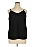 1.State 100% Polyester Black Sleeveless Blouse Size XL - photo 1