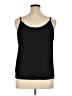 1.State 100% Polyester Black Sleeveless Blouse Size XL - photo 2