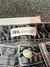 Zara Chevron-herringbone Blue Jeans Size 2 - photo 7