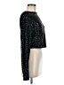 Alexia Admor Black Long Sleeve Top Size M - photo 4