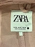 Zara 100% Cotton Solid Tan Jacket Size XS - photo 6