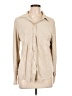 Grace Tan Long Sleeve Blouse Size L - photo 1