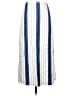 Protagonist 100% Silk Stripes White Silk Skirt Size 0 - photo 1