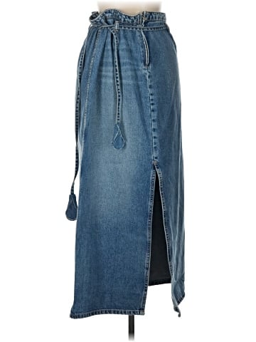 Zara Denim Skirt (view 1)