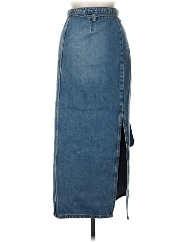 Zara Denim Skirt (view 2)
