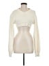 Sky To Moon 100% Cotton Ivory Pullover Sweater Size M - photo 1