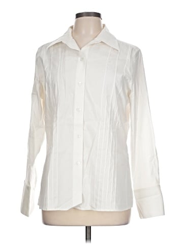 Foxcroft Long Sleeve Blouse (view 1)