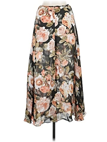Linda Allard Ellen Tracy Silk Skirt (view 2)
