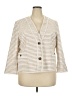 Ann Taylor Stripes Ivory Blazer Size XXL - photo 1