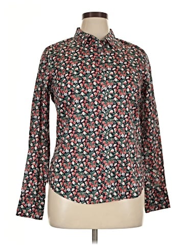 Liberty Art Fabrics for J.Crew Long Sleeve Blouse (view 1)