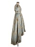 Mac Duggal Paisley Gray Cocktail Dress Size 6 - photo 4