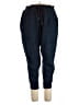 Terra & Sky 100% Lyocell Blue Casual Pants Size 1X - photo 1