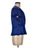 Zara Blue Short Sleeve Blouse Size M - photo 4