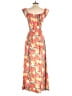 J for Justify 100% Rayon Orange Romper Size S - photo 2