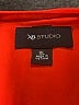 AB Studio 100% Polyester Solid Orange Casual Dress Size XL - photo 7