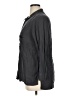 Poetry Black Long Sleeve Button-Down Shirt Size 14 - photo 5