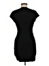 Zara Solid Black Casual Dress Size M - photo 2