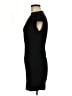 Zara Solid Black Casual Dress Size M - photo 5