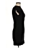 Zara Solid Black Casual Dress Size M - photo 4