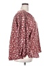 Monday Fun Burgundy Long Sleeve Blouse Size 3X - photo 4