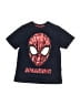 Marvel 100% Cotton Black Short Sleeve T-Shirt Size 5 - photo 1