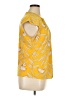 Liz Claiborne Yellow Sleeveless Blouse Size XL - photo 4