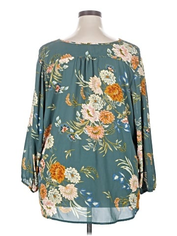 Fun2Fun 3/4 Sleeve Blouse (view 2)