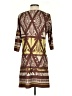Custo Barcelona Brown 3/4 Sleeve Top Size Med (3) - photo 2