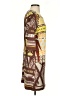 Custo Barcelona Brown 3/4 Sleeve Top Size Med (3) - photo 4