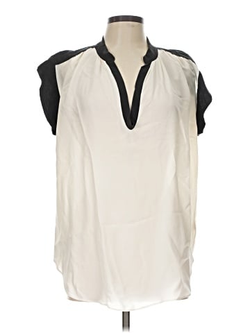 Rebecca Taylor Sleeveless Silk Top (view 1)