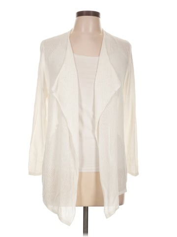 August Silk Cardigan (view 1)