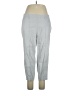 J.Jill Solid Gray Linen Pants Size XL Petite - photo 1